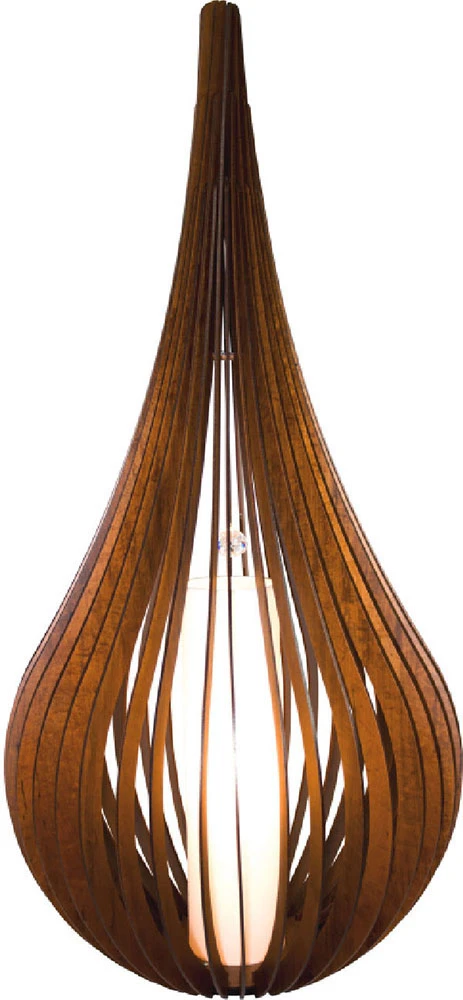 Accord Lighting Cappadocia 19.68" LED Contemporary Floor Lighting Imbuia 3033.06 1 Accord Lighting Cappadocia 19.68" LED Contemporary Floor Lighting Imbuia 3033.06