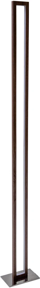 Accord Lighting Frame 62.4" LED Modern Floor Lighting Imbuia 3123L