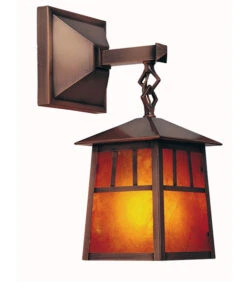 Arroyo Craftsman RB-6 Raymond Craftsman Outdoor Wall Lighting - 10.5 Inches Tall