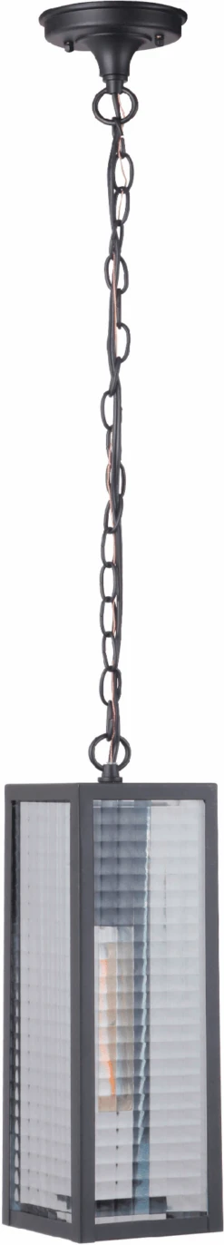 Craftmade Deka 17.25" Exterior Pendant Lighting - Midnight Z4521-MN-SC