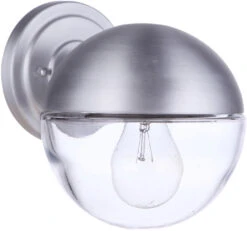 Craftmade Evie 7.25" Exterior Light Sconce - Satin Aluminum ZA3404-SA