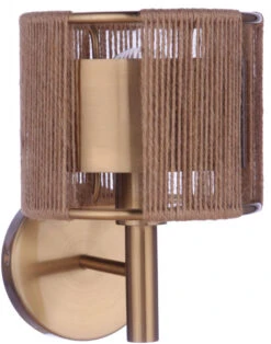 Craftmade Kensey 10.63" Modern Wall Light Sconce Satin Brass 59061-SB