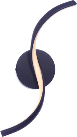 Craftmade Pulse 18" LED Modern Sconce Lighting Flat Black 55760-FB-LED