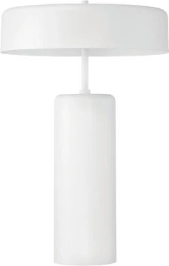 Craftmade Table Lamps 22.99" Contemporary Table Lighting White 87002W-T
