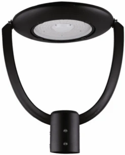 Cyber Tech 20.69" LED Modern Outdoor Landscaping Light Black PM75U2-BL-CCT