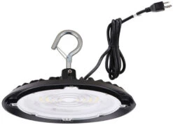 Cyber Tech 4.92" LED Contemporary Exterior Highbay Ceiling Lighting HL120UFOXS-850