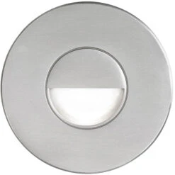 Dainolite 3.75" LED Modern Outdoor Step Light Silver DLEDW-300-BA