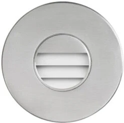 Dainolite 3.75" LED Modern Outdoor Step Lighting Silver DLEDW-330-BA