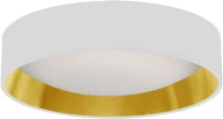 Dainolite 3" LED Contemporary Flush Mount Light Fixture White CFLD-1522-692