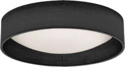 Dainolite 3" LED Contemporary Flush Mount Lighting Fixture Black CFLD-1114-2406