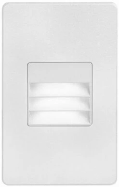 Dainolite 5" LED Contemporary Exterior Step Light White DLEDW-234-WH