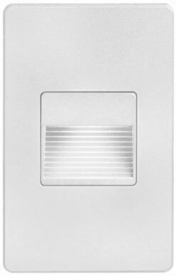 Dainolite 5" LED Contemporary Outdoor Step Light White DLEDW-200-WH