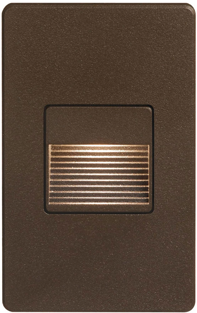 Dainolite 5" LED Modern Exterior Step Light Bronze DLEDW-200-BZ 1 Dainolite 5" LED Modern Exterior Step Light Bronze DLEDW-200-BZ
