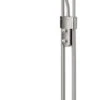 Dainolite 71" Contemporary Torchiere Floor Light Satin Chrome 505F-SC