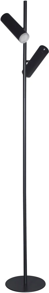 Dainolite Constance 61.75" LED Modern Floor Lighting Black CST-6112LEDF-MB