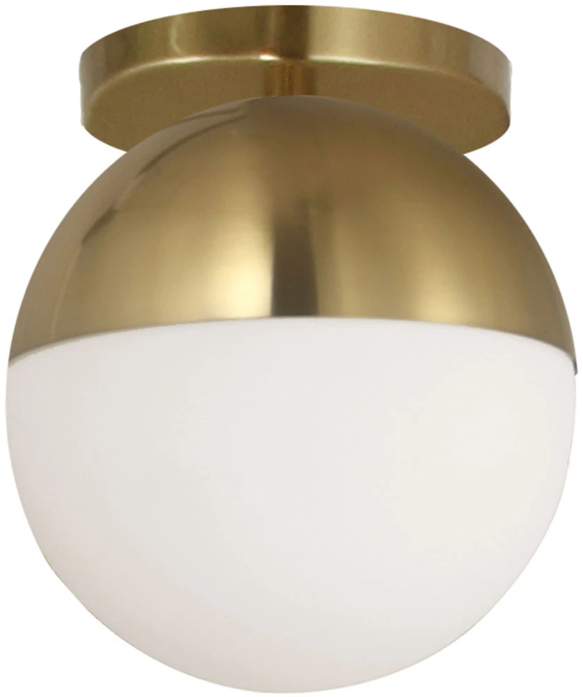 Dainolite Dayana 7.5" Modern Ceiling Light Fixture Aged Brass DAY-71FH-AGB 1 Dainolite Dayana 7.5" Modern Ceiling Light Fixture Aged Brass DAY-71FH-AGB