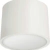 Dainolite Echo 7" LED Contemporary Flush Mount Lighting Fixture White ECO-C1015-MW