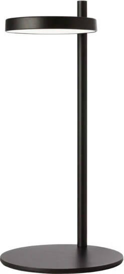 Dainolite Fia 15" LED Contemporary Side Table Lamp Matte Black FIA-1512LEDT-MB