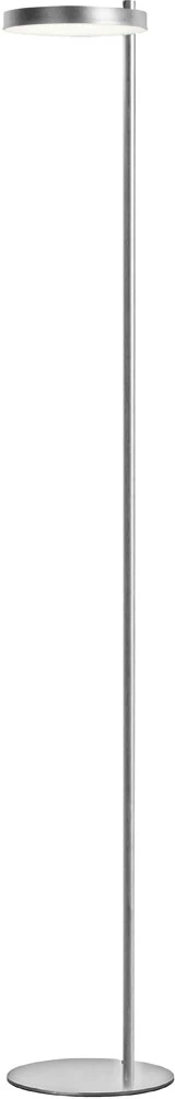 Dainolite Fia 60.5" LED Modern Floor Lamp Lighting Satin Chrome FIA-6030LEDF-SC
