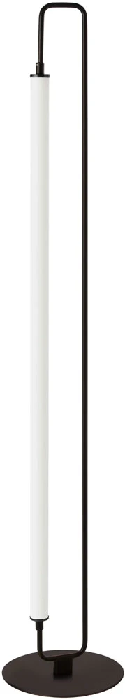 Dainolite Freya 59" LED Contemporary Floor Lamp Matte Black FYA-5932LEDF-MB