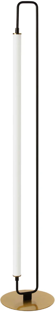 Dainolite Freya 59" LED Modern Lighting Floor Lamp Matte Black FYA-5932LEDF-MB-AGB