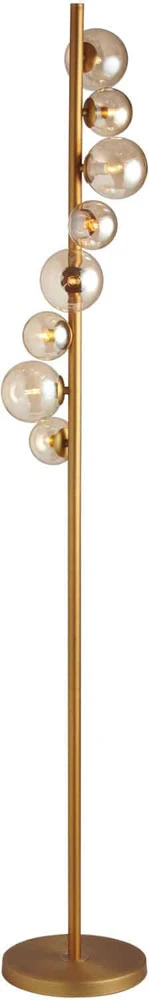 Dainolite Glasgow 63" Modern Light Floor Lamp Vintage Bronze GLA-638F-VB