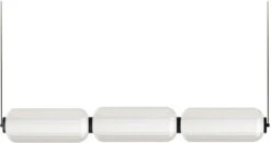 Dainolite Ramona 4.75" LED Modern Island Lighting Clear RMA-3830LEDHP-MB