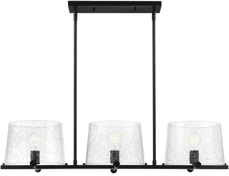 Designers Fountain Matteson 8" Hanging Lamp Matte Black 95838-MB 1 Designers Fountain Matteson 8" Hanging Lamp Matte Black 95838-MB