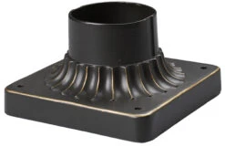 Elk Pier Mount - Aged Bronze 43003AGB