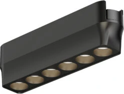 ET2 Continuum 1.5" LED Contemporary Track Lighting Black ETL24212-BK