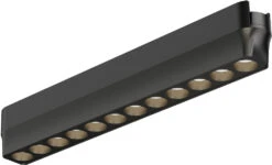 ET2 Continuum 1.5" LED Modern Track Lighting Kit Black ETL24216-BK