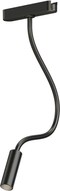 ET2 Continuum 17.5" LED Contemporary Home Track Lighting Head Black ETL21216-BK