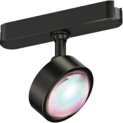 ET2 Continuum 4.25" LED Modern Track Lighting Fixture Head Black ETL21214-114BK