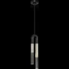 Fine Art Handcrafted Lighting Antonia 28.5" LED Contemporary Drop Lighting Fixture Black 923340-122ST