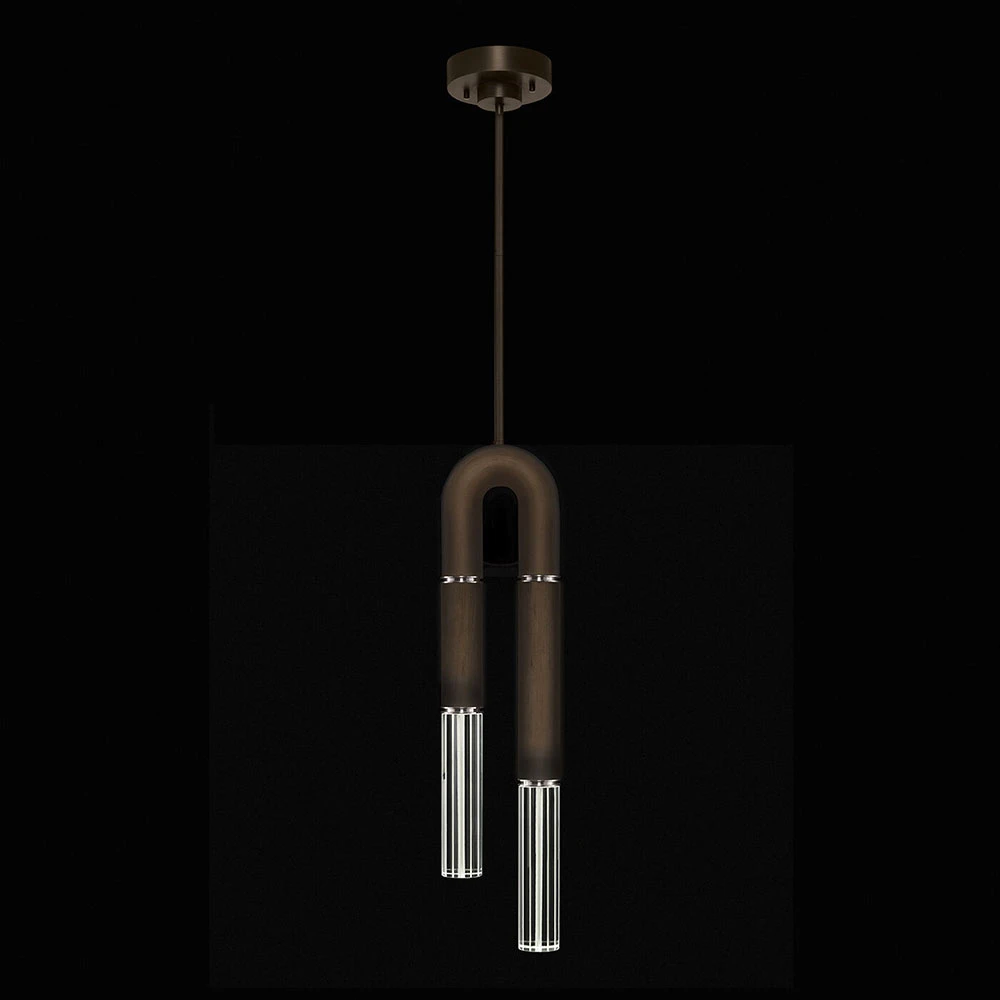 Fine Art Handcrafted Lighting Antonia 28.5" LED Modern Drop Lighting Bronze 923340-220ST 1 Fine Art Handcrafted Lighting Antonia 28.5" LED Modern Drop Lighting Bronze 923340-220ST