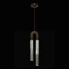 Fine Art Handcrafted Lighting Antonia 28.5" LED Modern Hanging Light Fixture Bronze 923340-212ST