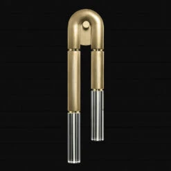 Fine Art Handcrafted Lighting Antonia 28" LED Contemporary Wall Lighting Gold 922550-310ST