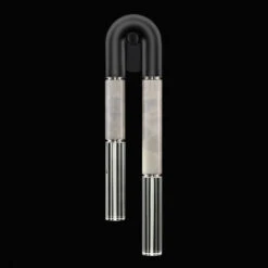 Fine Art Handcrafted Lighting Antonia 28" LED Modern Light Sconce Black 922750-122ST