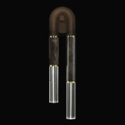 Fine Art Handcrafted Lighting Antonia 28" LED Modern Light Sconce Bronze 922750-211ST