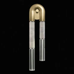 Fine Art Handcrafted Lighting Antonia 28" LED Modern Wall Mounted Lamp Gold 922550-322ST