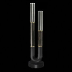 Fine Art Handcrafted Lighting Antonia 29.75" LED Contemporary Table Lighting Black 923010-111ST