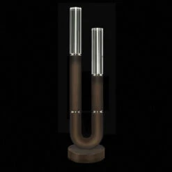 Fine Art Handcrafted Lighting Antonia 29.75" LED Contemporary Table Top Lamp Bronze 923010-220ST