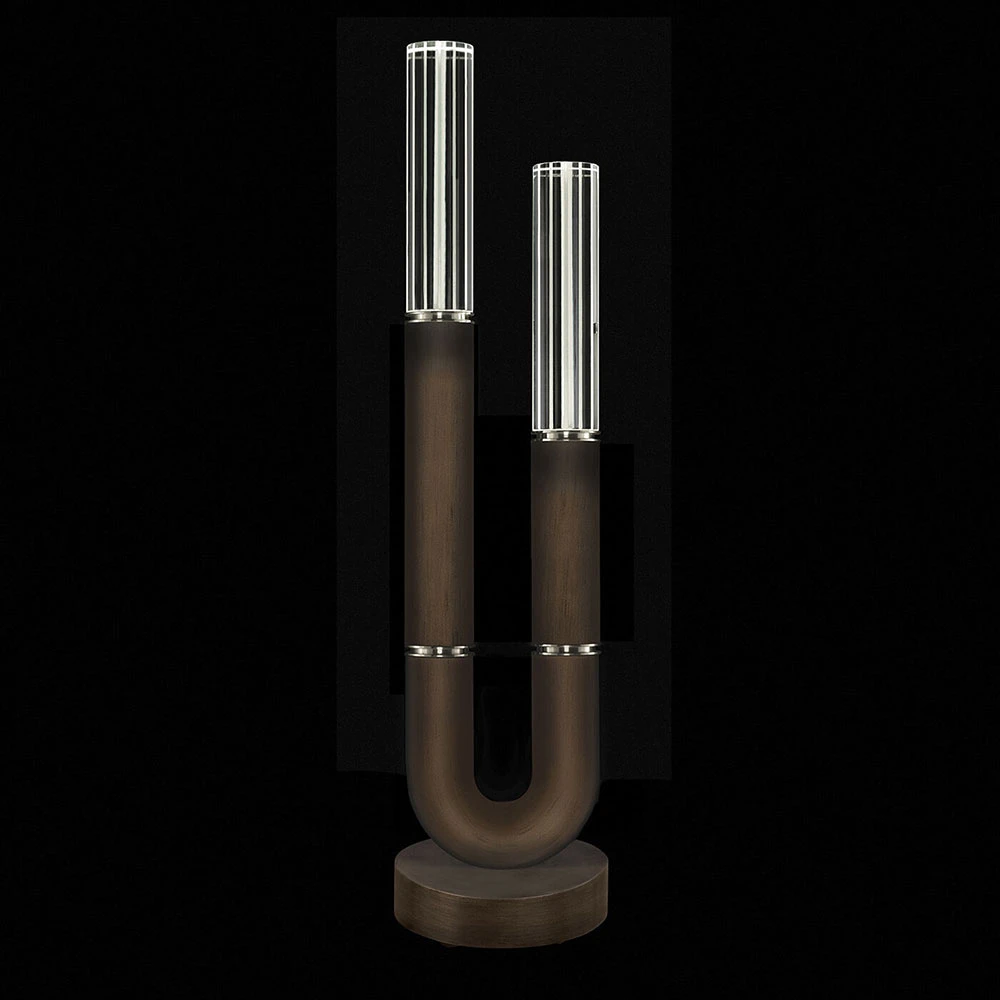 Fine Art Handcrafted Lighting Antonia 29.75" LED Contemporary Table Top Lamp Bronze 923010-220ST 1 Fine Art Handcrafted Lighting Antonia 29.75" LED Contemporary Table Top Lamp Bronze 923010-220ST