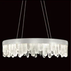 Fine Art Handcrafted Lighting LED Lior 7" Ceiling Lighting - Silver 888240-1ST
