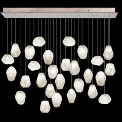 Fine Art Handcrafted Lighting LED Natural Inspirations 14" Contemporary Flush Lighting - Gold 853640-23LD