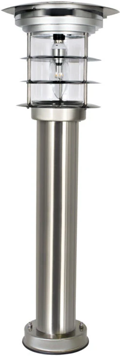 N/A Gama Sonic 24.25" Solar Contemporary Exterior Pathway Lighting 214801