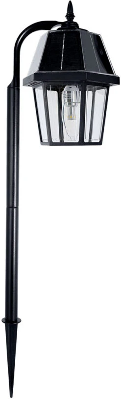 N/A Gama Sonic 28.5" Solar Contemporary Outdoor Pathway Lighting 148101