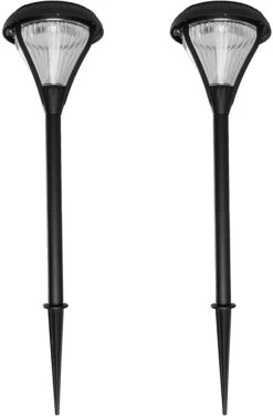 N/A Gama Sonic Premier 23.5" Solar Modern Outdoor Landscape Light 239002