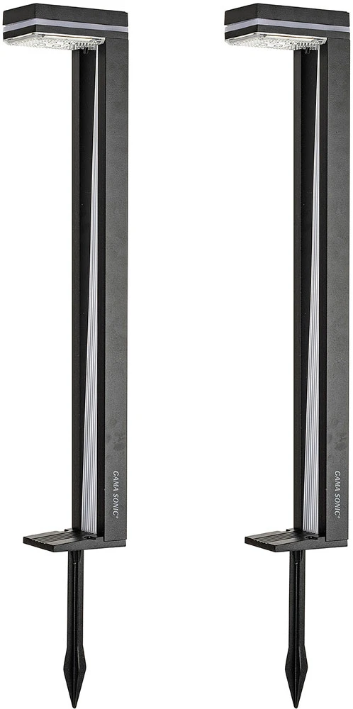 N/A Gama Sonic Sentry 24" Solar Modern Outdoor Pathway Lighting 92iP280082 1 N/A Gama Sonic Sentry 24" Solar Modern Outdoor Pathway Lighting 92iP280082