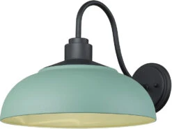 Golden Lighting Levitt 11.625" Outdoor Sconce Lighting Natural Black 2866-OWL NB-NT